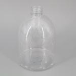 Transparent PET 142mm 500ml Lotion Squeeze Bottles