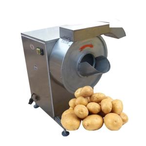 China Turnip Green Onion Cutting Automatic Food Processing Machine Potato Chips Slicing on sale