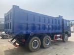 Used Sino Howo Construction Tipper Trucks Refurbished With 10 Tire