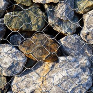 Quality Woven Gabion Wire Mesh Riverbank Armor Heavy Duty Zinc Coated Hydraulic Stability wholesale