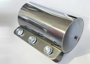 Quality Stainless Steel Conveying Bolt Morris Pipe Couplings White Silicone Gasket wholesale