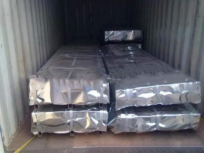 Galvanized Steel Sheet Plate 0.12-3mm Hot Dip Cold Rolled Durable Zinc Coating Roofing Panels