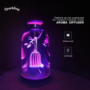Quality Ultrasonic aroma diffuser, mini and cute, with 120ml tank essential oil aromatherapy wholesale