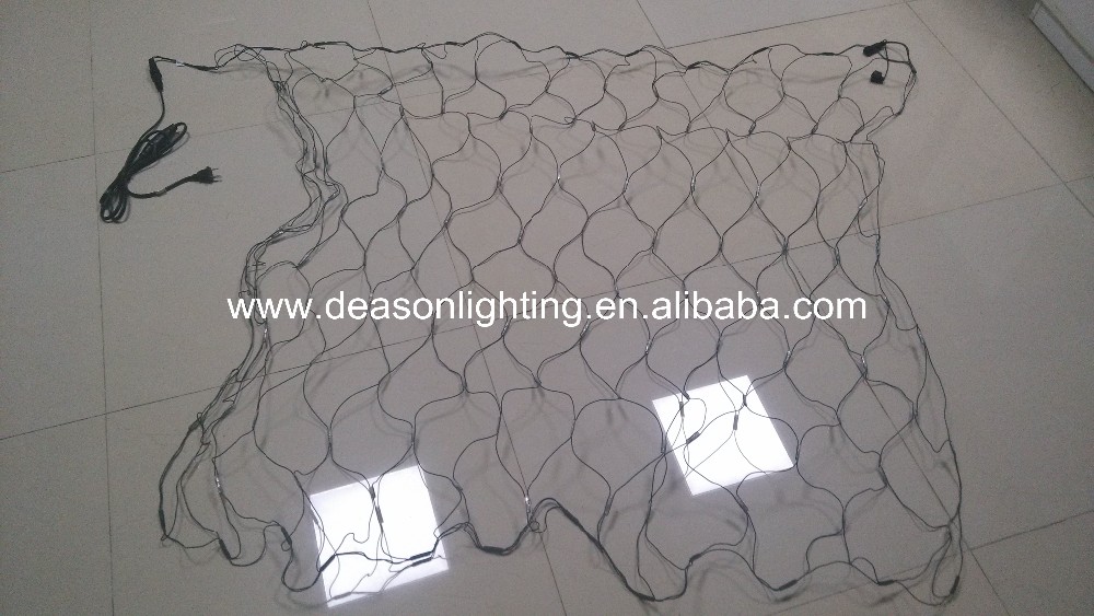 led blanco cálido navidad luces netas(warm white led christmas light net)
