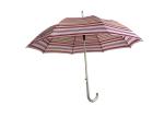 Colorful Aluminum Striped Kids Rain Umbrella , Portable Umbrella For Rain And