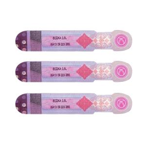Quality Premium Holographic Rainbow Tax Stamp Customized Security Label wholesale