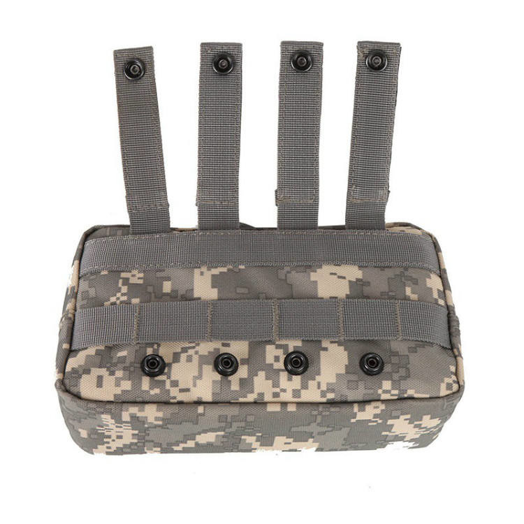 Molle Tactical Utility Pouch For Outdoor Camping Hiking 23x8x13cm
