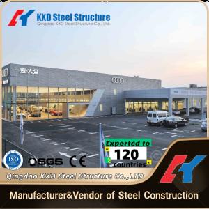 Quality Q345 Q235 Light Steel Frame Workshop Steel Structure Garage For Auto Service Center wholesale