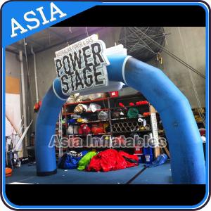 Quality Ce Certificated Blue Inflatable Gate , Advertising Inflatable wholesale