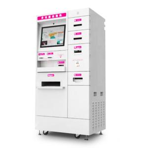 Quality Multi Language Healthcare Pharmacy Dispensing Kiosk With Finger Blood Collection wholesale