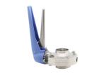 TP316L 2 Inch Sanitary Butterfly Valves With Forged Material Disk