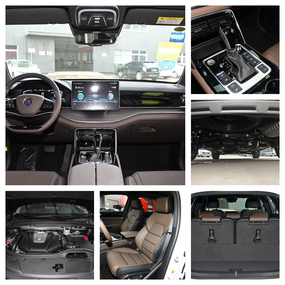 Energy Automobile Byd Tang 2023 Vehicle 7 Seating 730 Km Long Range Electric Ev Car Turn to Left