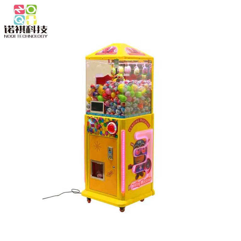 Coin Operated Arcade Vending Machine Lollipop Dispenser Machine With Capsule Gift