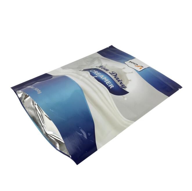 Custom Heat Seal Aluminum Foil Mylar Bags 50 Microns With Tear Notch