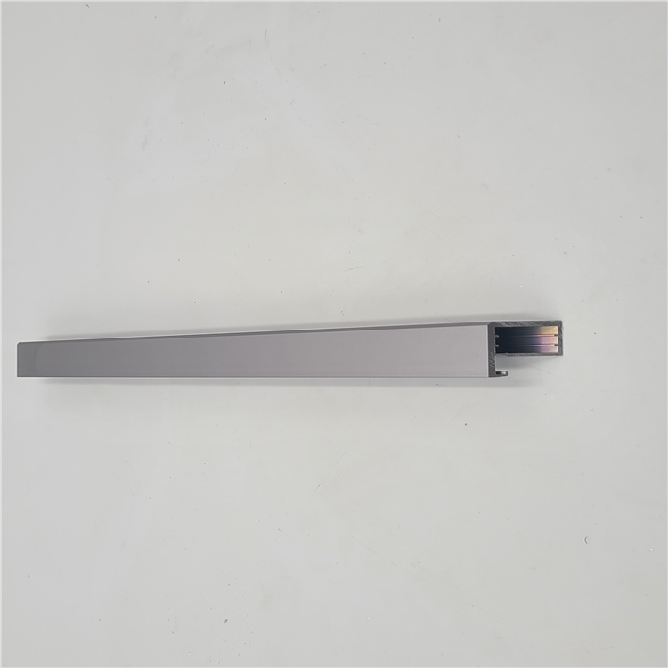 Anodized Aluminium Wardrobe Profiles For Wine Cabinet Grey Decorative Frame