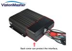 128GB Black Mobile Cctv Dvr For Vehicles / Van / Cab / Truck 4G Function