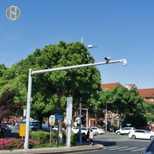 Quality Aseismic Design Q235B Steel 16M CCTV Camera Pole wholesale