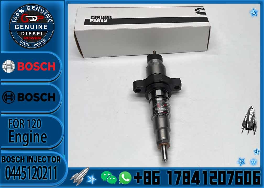 Engine Injector Fuel Injector 0445120209 0445120210 0445120211