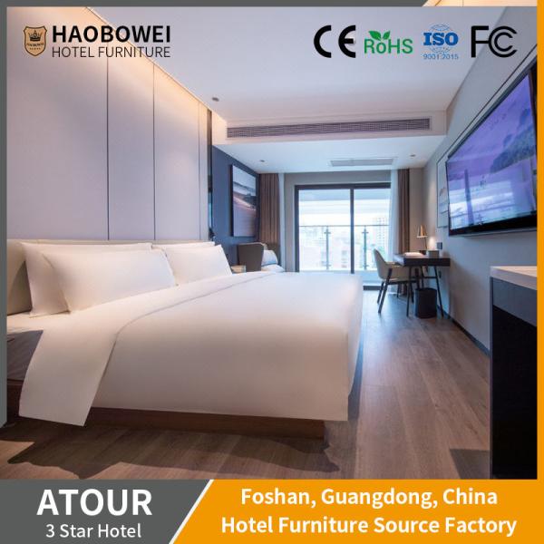 Customized Request Modern Luxury Hotel Furniture Set for King Size Bedroom in