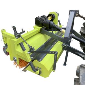 Quality Farm 1600mm Tractor Mounted Sweeping Machine 22hp Road Sweeper wholesale