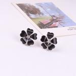 2018 Fashion American style lady party Heart ShapeEarringsSilver Many Colors