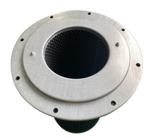 Quality 5um,0.5um,0.2um,2um，Carbon Steel Custom Flange Dust Collection Cartridges Strips On Both Sides wholesale