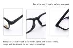 Pink Sports Kids Wearing Eyeglasses TR And Silicone Frame Glasses LF 2156