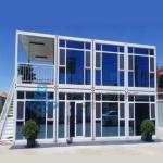 Comfortable Prefabricated Container Houses Quick Assembled Modern Prefab Homes