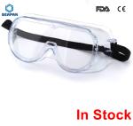 Eye Protective Medical Clear Goggle , Disposable Safety Goggles Anti Chemical