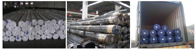 100x100mm SHS Square Steel Pipe Simple Structure Cold Rolled Formed