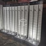 Laminate Sunglass Wall Display Case For Optical Store