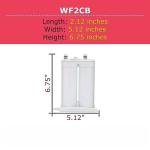 WF2CB Refrigerator Water Filter Replacement Housing 1-Pack White Water