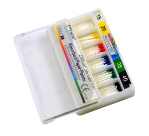 Quality Absorbent Dental Gutta Percha Points Different Size ISO Color Coded wholesale
