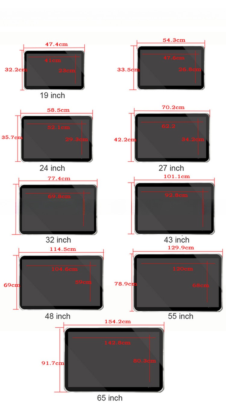 65" Free Standing 4G Android Digital Signage Display
