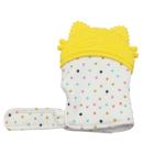 Baby Shower Gift Pain Relief Teething Mitt BPA Free Silicone Safe Food Grade