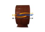 600V PVC Heat Shrink Tubing , Imitation Wood Battery Pack Shrink Tube