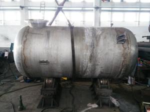 China Vertical Type Vacuum Cast Iron Pressure Vessel Tank Mirror Polish on sale