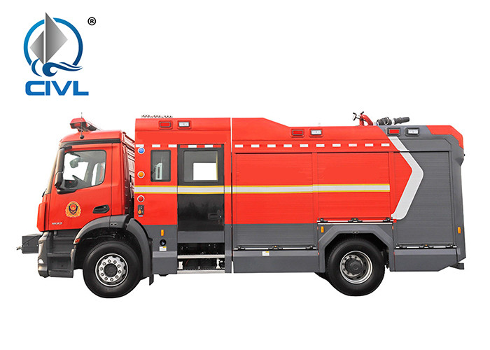 Compressed Air Foam City Main Battle 17490kg 4x2 Fire Fighting Trucks