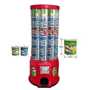 Quality Red ABS Vending Machine Interactive Digital Display Cashless Payment wholesale