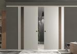Sound Proof Classic Double Interior Sliding Barn Doors For Homes CE Approved