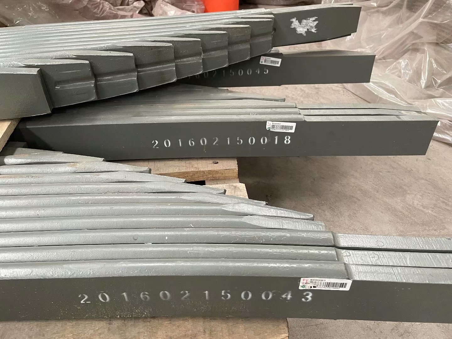 Sino Truck Original Steel Plate Assembly VG9725520286