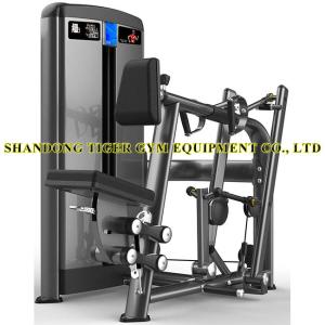 Quality Fitness Equipment Seated Row / Rear Delt training machine for exercising Trapezius, latissimus dorsi wholesale