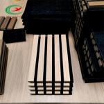 Fireproof Veneer Sound Acoustic Panel Nontoxic Thickness 21mm