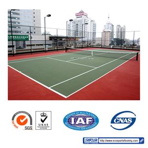Quality ISO9001 3mm Acrylic Acid Outdoor Basketball Court Flooring Durable wholesale