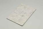 Banks Hotels White Rock Marble Composite Panel 244CM Exterior Aluminium