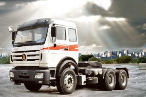 Quality 10 wheel 6*4 prime mover truck Beiben 2638 380HP truck head wholesale
