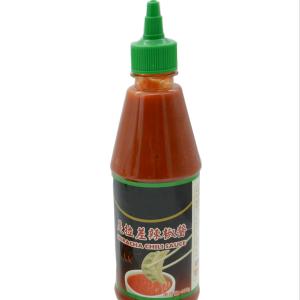Quality Store Plastic Bottle Chili Powder Sauce Hot Spicy 482g*12bottles wholesale