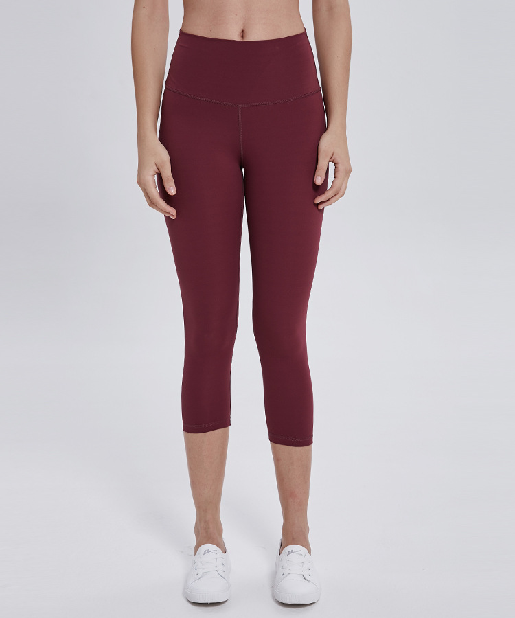 Lightweight 100pcs Women Tight Yoga Pants 4 Way Stretch Yoga Pants Comfortable Cotton
