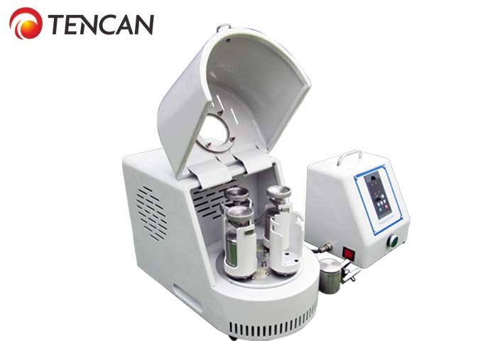 Lab 50Hz Nano Powder Making Benchtop Planetary Ball Mill 90W In Glove Box