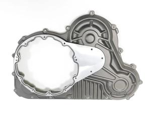 Quality Aluminum Alloy Die Casting Parts Motorcycle Engine Primary Drive Cover Powder Coating wholesale